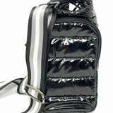 Wanderfull Hydrobag Nylon Black Waterbottle Puffer Crossbody
