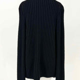 Vince Women's Black Size L Shawl Collar Wool Cardigan
