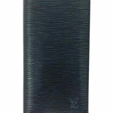 LOUIS VUITTON 2003 Brazza Vintage Black Bi-Fold Epi Leather Wallet
