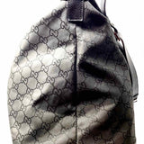 Gucci Nylon Black GG Canvas Duffle Bag
