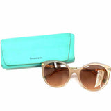 Tiffany & Co. Beige Cat Eye Sunglasses