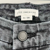 Good American Women's Charcoal Size 6/28 Bootcut Jeans