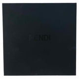 Fendi Forever Fendi 19mm Stainless Steel Silver Round FF Monogram Watch