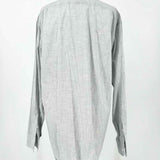 Billy Reid Men's Gray Size M Button Down Long Sleeve Shirt