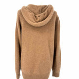 Quince Women's Brown Size L Pullover Cashmere Hoodie