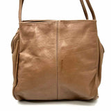 Class Act Vintage Taupe Leather Shoulder Bag