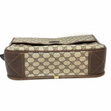 Gucci Coated Canvas Gray GG SUPREME Messenger Bag