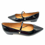 J Crew Women's Black Size 9 Pointed Patent Leather Mary Janes