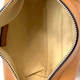The Horse Mini Lou Caramel Pebbled Leather Crossbody