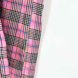maeve Women's Pink Size 6 Wide Leg Plaid Pants