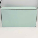 Kate Spade Reegan Light Blue Crossbody Leather Wallet