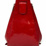 HOBO INTERNATIONAL Red Convertible Sling Lace Leather BackPack