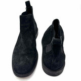All Saints Creed Men's Black Shoe Size 10 Chelsea Suede Boots