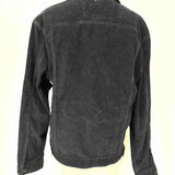 john varvatos Sawyer Men's Navy Size M Trucker Corduroy Jacket