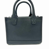 Leatherology Kress Black Micro Leather Crossbody
