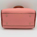 Dooney & Bourke Trudy Pink Boston Pebbled Leather Satchel