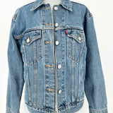 Levi's Women's Blue Size S Trucker Denim Jacket