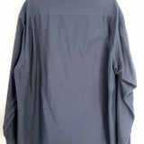 Armani Collezioni Men's Navy Size XL Button Down Long Sleeve Shirt