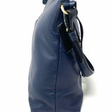 Radley London Smith Street Medium Navy Blue Square Zip Shoulder Bag