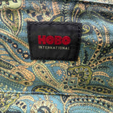 HOBO INTERNATIONAL Black Zip pleated Clutch