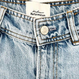 REFORMATION x Kacey Musgraves Women's Blue Size 25/0 Wide Leg Jeans