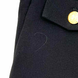 VERONICA BEARD Renzo Crest Button Women's Black Size 2 Skinny Pants