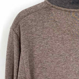 Ted Baker Men's Gray Size 4 1/2 Zip Long Sleeve Shirt
