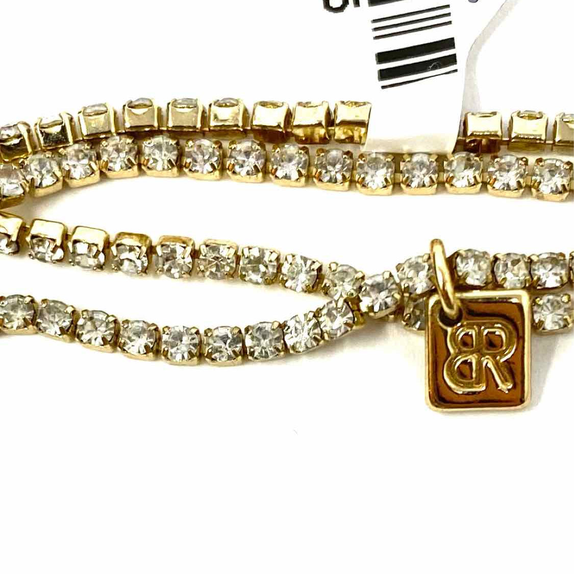 Banana Republic Gold 72 in. Crystal Necklace