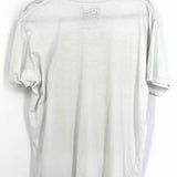 Altru New York Times Men's White Green Size XL Crew Neck Graphics T-shirt