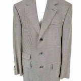 Barcelino for Ravazzolo Men's Black Gray 42R Silk Blend Sport Coat