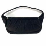Vintage Black Hinged embellished Clutch