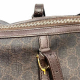 Gucci Coated Canvas Brown Boston GG Satchel