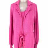 Joe Taft Women's Pink Size M Cashmere Sweater & Top Set