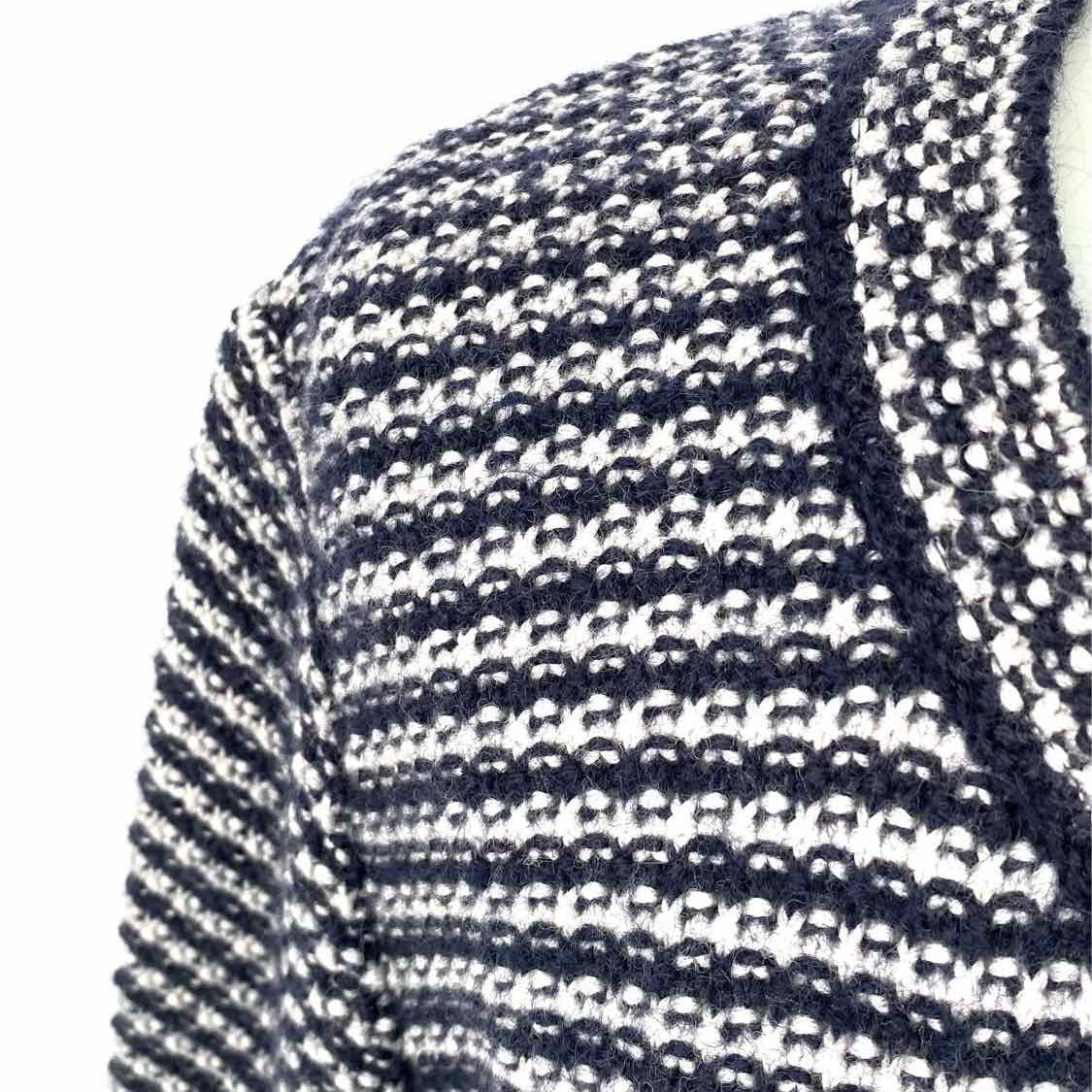 Lucia Women's Navy Size 16/L Button Down Knit Cardigan
