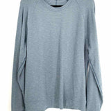 Lululemon Men's Light Blue Size L heather Long Sleeve Shirt