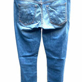Mother Women's Blue Size 26/2 Crop Skinny Jeans