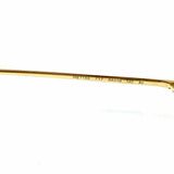 MARNI Metal Gold Tone Green Aviator Round ME115S Sunglasses