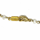 CHAN LUU White Gold Tone Beaded 38" Pendant Necklace