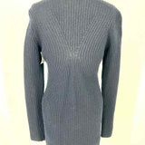 theyskens' theory Women's Navy Size S Button Down Wool Cardigan