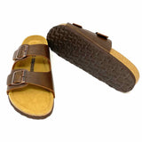 Cushionaire Women's Brown Size 8.5 Buckle Sandals