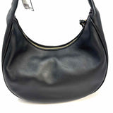 MCM Travia Medium Mode Hobo Leather Black Crescent Shoulder Bag