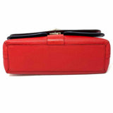 LOUIS VUITTON Very Chain Red Navy Convertible Monogram Leather Crossbody