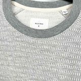 Billy Reid Men's Gray Size M Crew Neck Textured Sweater