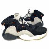Adidas Crazy BYW LVL 1 Men's Black Gray Shoe Size 13 Color Block Sneakers