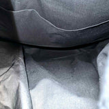 Bottega Veneta Black Foldover perforated BackPack