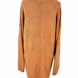 BCBG Max Azria Women's Light Brown Size M Turtleneck Cut Out Sweater