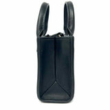 Leatherology Kress Black Micro Leather Crossbody