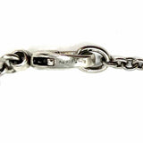 Gucci 925 Sterling Silver Pendant 21.5" Tiger Necklace