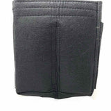 Black Felt Purse Organizer Insert Large