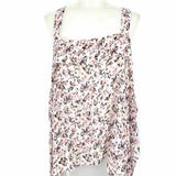 All Saints Women's White/Pink Size XS Viscose Sleeveless